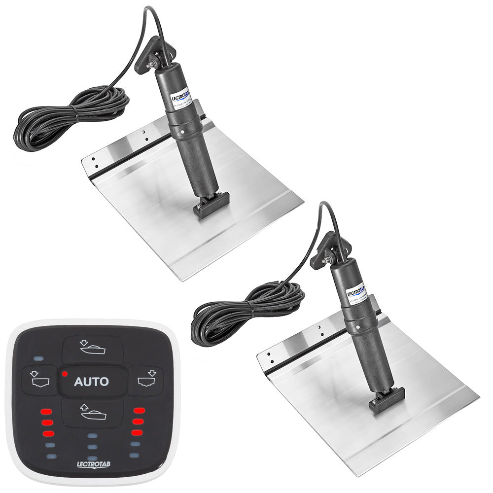 Lectrotab XKA Aluminum Alloy Trim Tab Kit with ALC-1 Control - 12 x 24