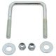 C.E. Smith Zinc U-Bolt 7/16"-14 X 3-1/8" X 4" with Washers & Nuts - Square