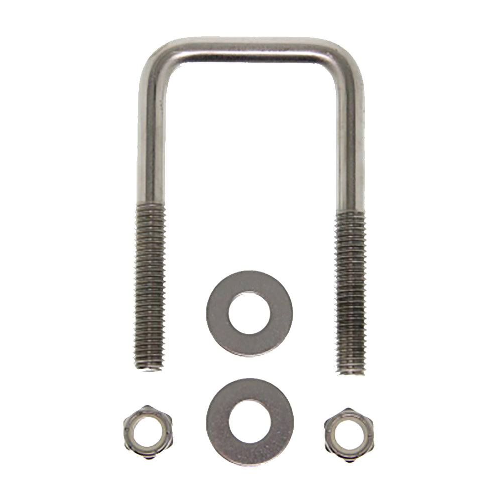 C.E. Smith Zinc U-Bolt 7/16"-14 X 3-1/8" X 3" with Washers & Nuts - Square