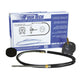 Uflex Fourtech 18' Black Mach Rotary Steering System with Helm, Bezel & Cable