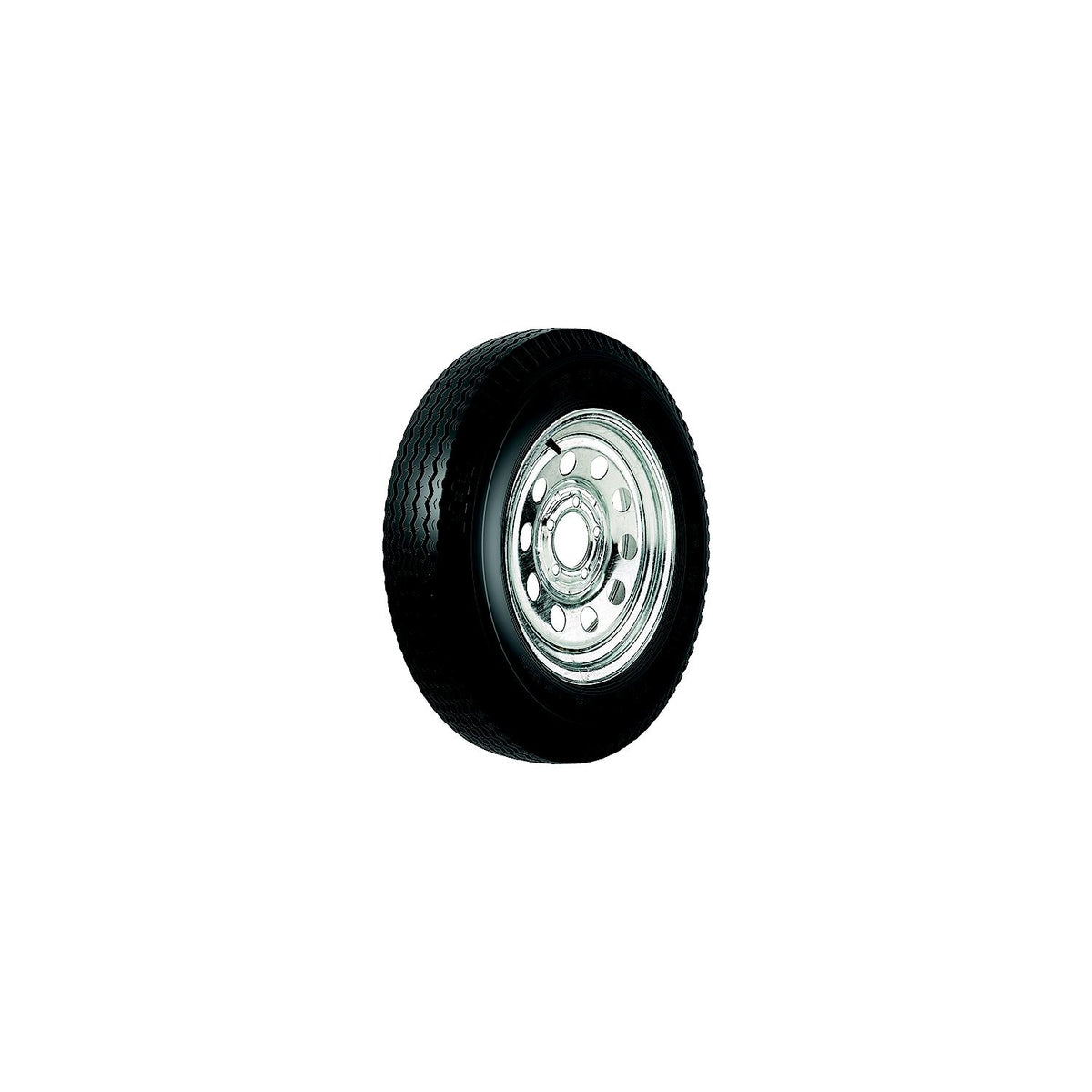 Loadstar Bias Tire and Wheel (Rim) Assembly 530-12 5 Hole 6 Ply 30833