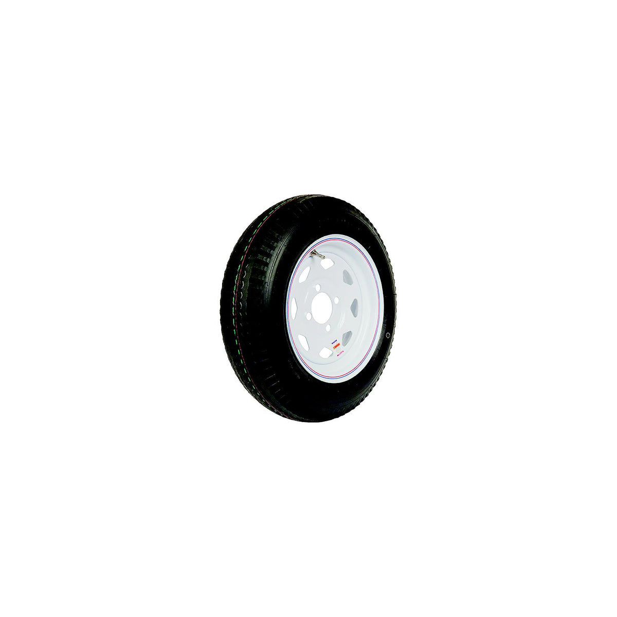 Loadstar Bias Tire and Wheel (Rim) Assembly 530-12 4 Hole 6 Ply 30780