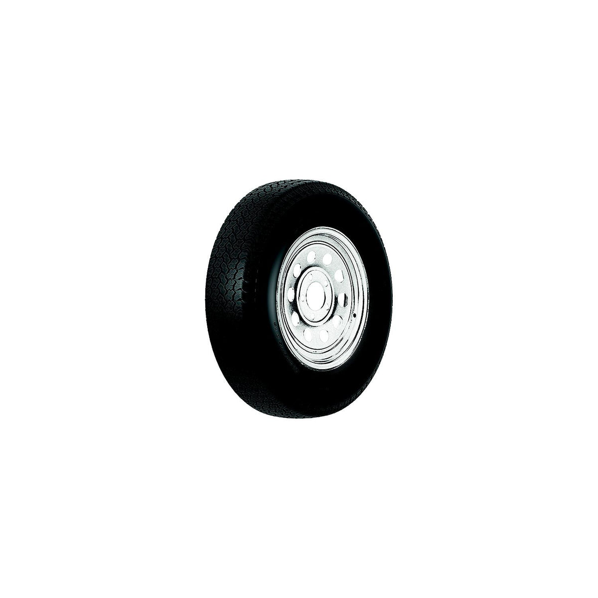 Loadstar Bias Tire and Wheel (Rim) Assembly ST185/80D-13 5 Hole D Ply 3S336