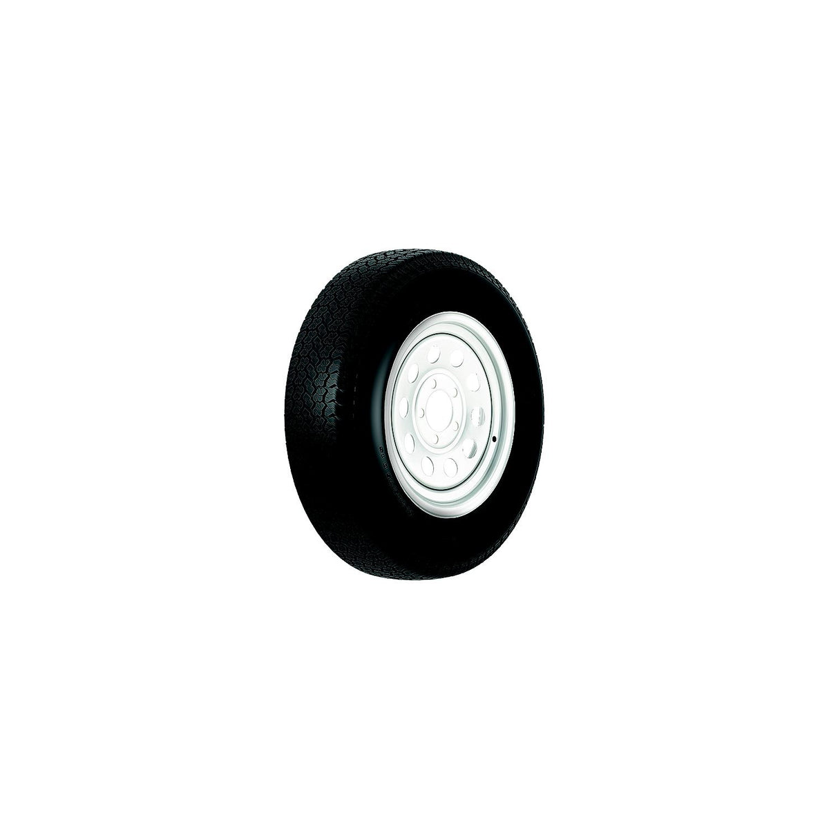 Loadstar Bias Tire and Wheel (Rim) Assembly ST225/75D-15 6 Hole D Ply 3S916