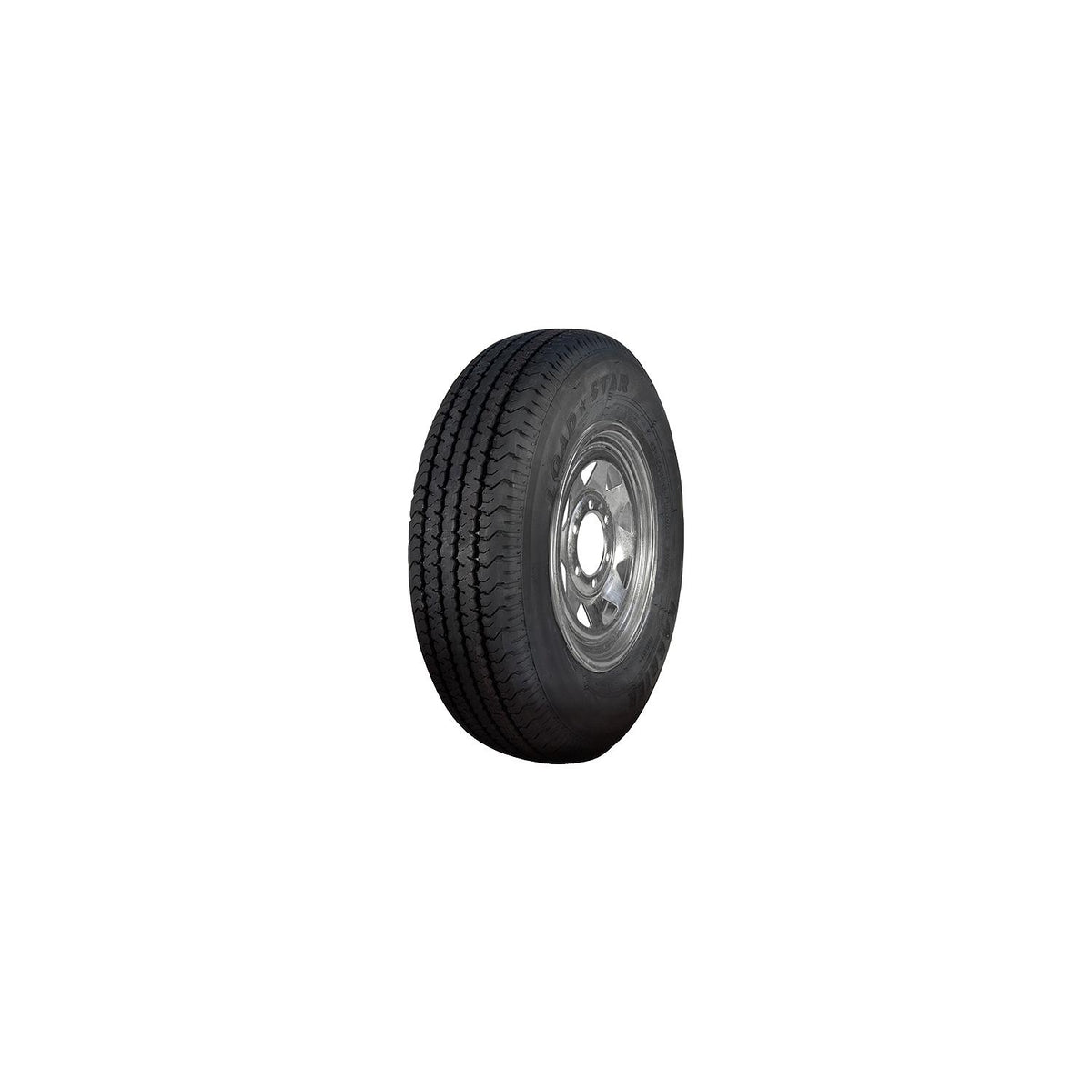 Loadstar ST Radial Tire and Wheel (Rim) Assembly ST225/75R-15 6 Hole D Ply 32666