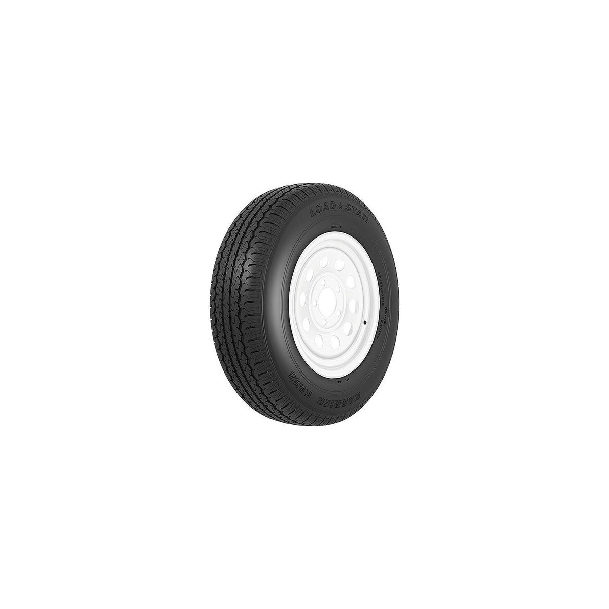 Loadstar ST Radial Tire and Wheel (Rim) Assembly Directional ST185/80R-13 5 Hole C Ply 31991