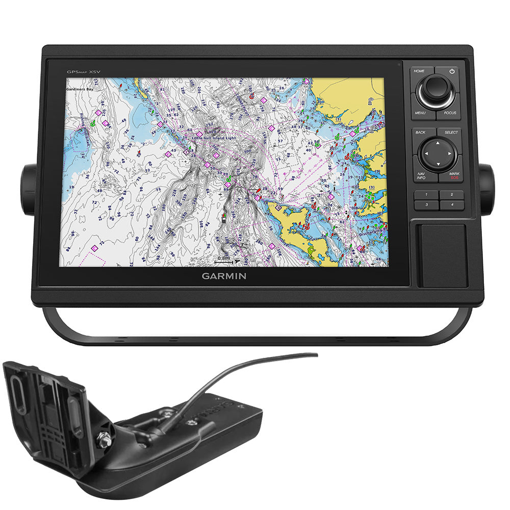 Garmin GPSMAP® 1242xsv Combo GPS/Fishfinder GN+ with GT52-TM