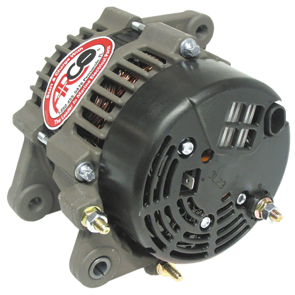 ARCO Marine Premium Replacement Alternator with 50mm Multi-Groove Pulley