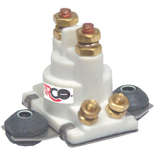 ARCO Marine Outboard Solenoid with Flat Isolated Base & White Housing