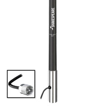 Shakespeare 5104 4’ Classic VHF Antenna with 15' RG-58 Cable - Black