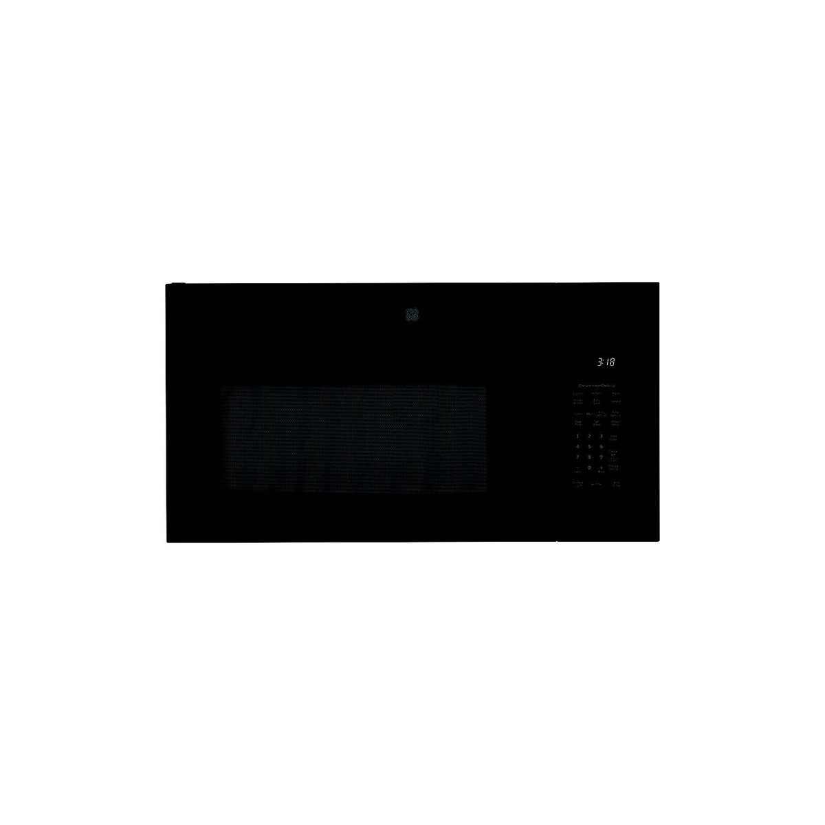 GE Large Capacity Microwave, Black