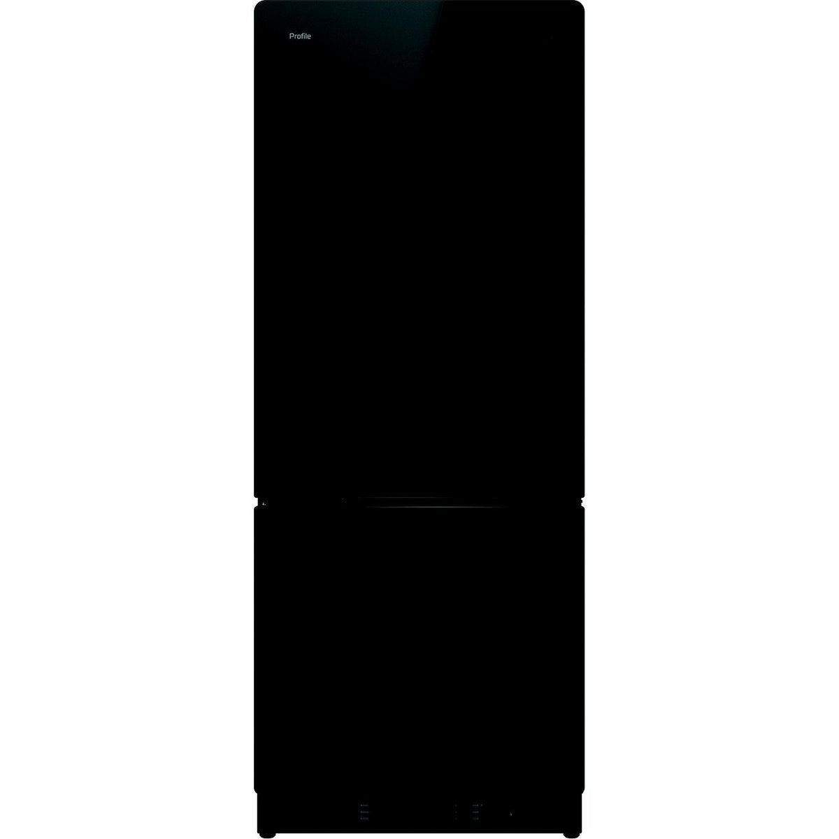 GE® Appliances GE Profile™ Bottom Freezer Refrigerator Glass with Black Appearance