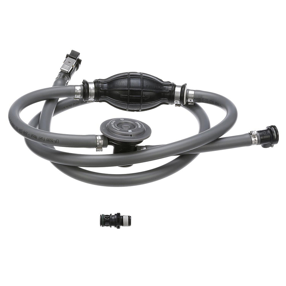 Attwood Johnson/Evinrude Fuel Line Kit - 3/8" Diameter x 6' Length with Fuel Demand Valve