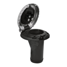 Attwood Deck Fill for Carbon Canister System - Straight Body & Scalloped Chrome Cap