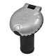 Attwood Deck Fill for Carbon Canister System - Angled Body & Scalloped Chrome Cap