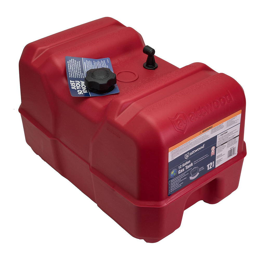 Attwood Portable Fuel Tank - 12 Gallon with o Gauge
