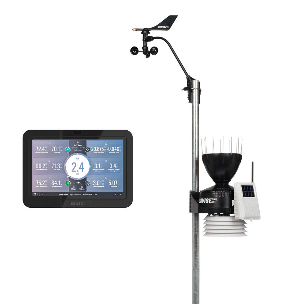 Davis Vantage Pro2 Wireless Weather Station with WeatherLink Console & Standard Radiation Shield