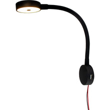 Sea-Dog LED Flex Neck Day/Night Light with USB Socket - Red & White Light