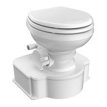 Dometic™ White M65 Marine Gravity Toilet - Elongated Seat Size with Foot Pedal