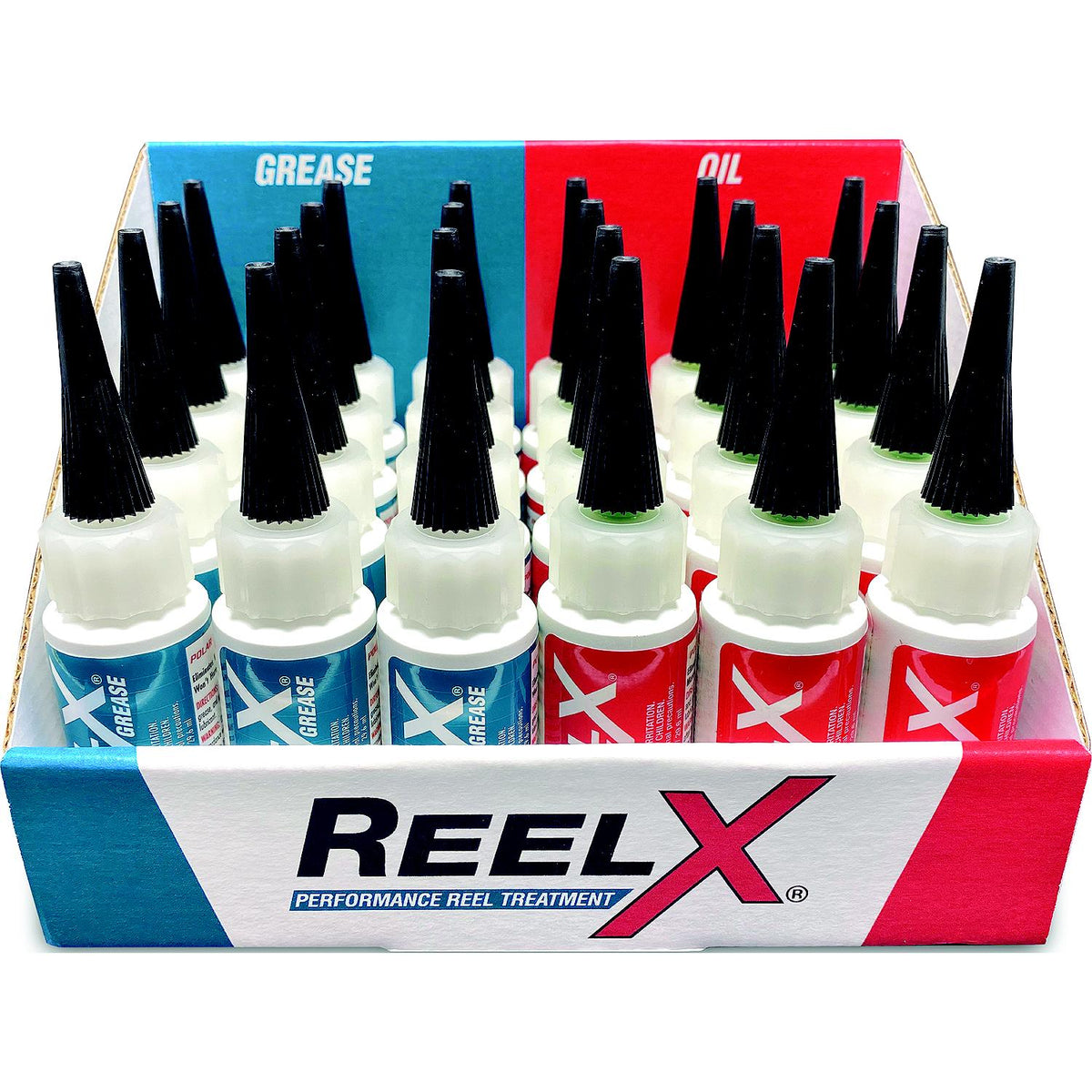 Corrosion Technologies ReelX & ReelX Grease Combo Pack 24-count box, 12 ReelX bottles, 12 ReelX Grease bottles, 1 oz.