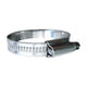 Trident Marine 316 SS Non-Perforated Worm Gear Hose Clamp - 15/32" Band - (5/8" – 15/16") Clamping Range - 10-Pack - SAE Size 8