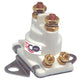 ARCO Marine Original Equipment Quality Replacement Solenoid for Mercruiser & Mercury - Isolated base, 12V