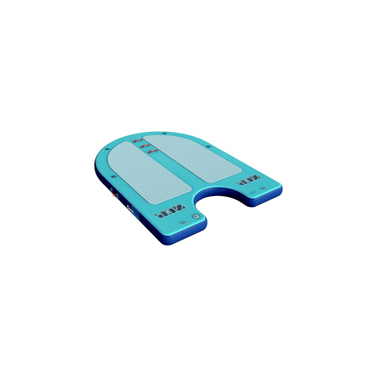 ZUP 75205 Dropstitch Outboard motor Inflatable Watermat 8' x 6' x 6' Blue