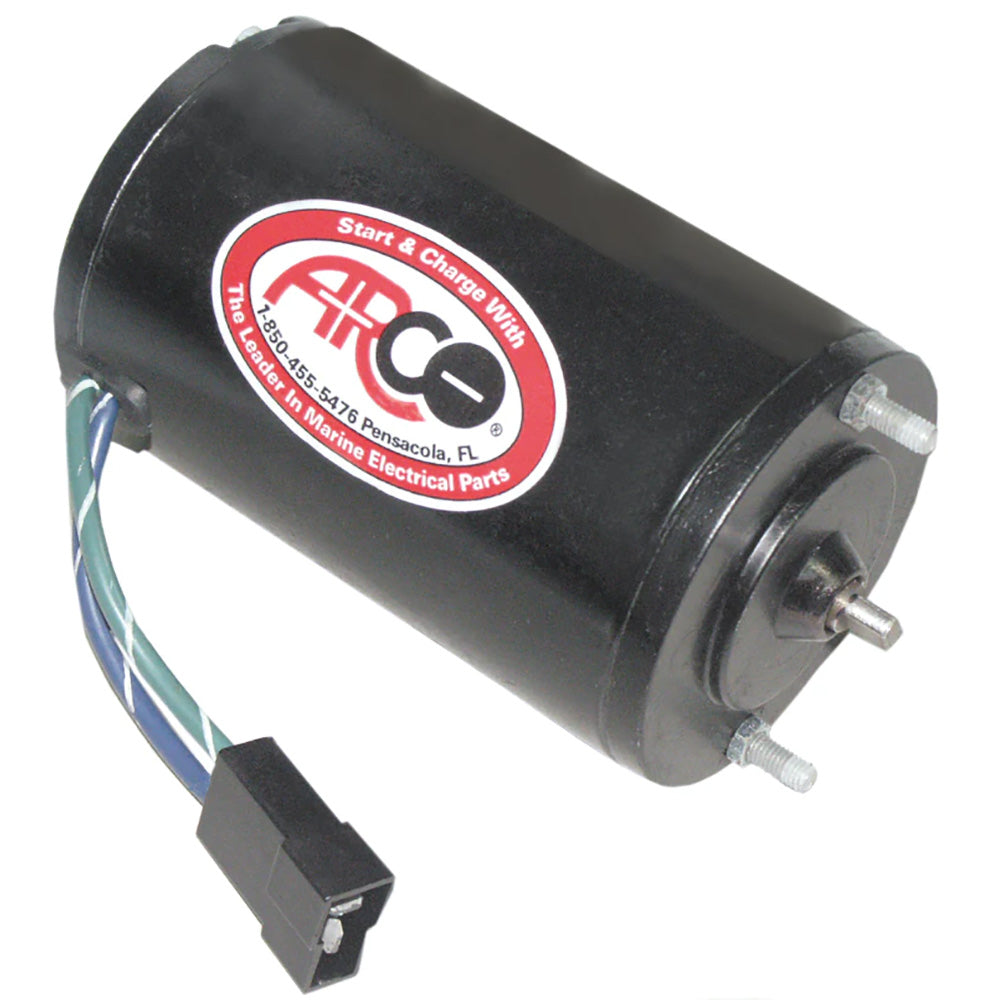 ARCO Marine Original Equipment Quality Replacement Tilt Trim Motor for Late Model Volvo Penta with Oildyne Pump - 2 Wire