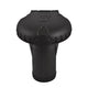 Attwood Deck Fills for Pressure Relief Systems - Straight Body - Scalloped Black Plastic Cap