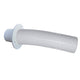 Trident Marine 4' White Stern Flex Hose with Transom Flange