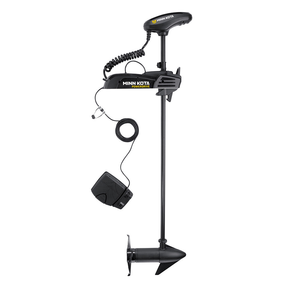 Minn Kota PowerDrive™ 55 Trolling Motor with Foot Pedal - Dual Spectrum CHIRP - 12V - 55LB - 54"