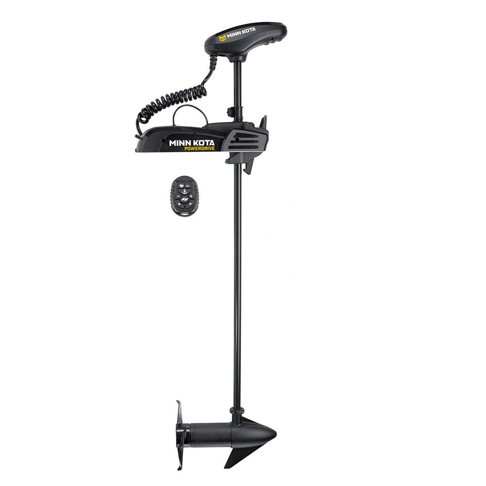 Minn Kota PowerDrive™ 55 Trolling Motor with Micro Remote - Dual Spectrum CHIRP - 12V - 55LB - 54"