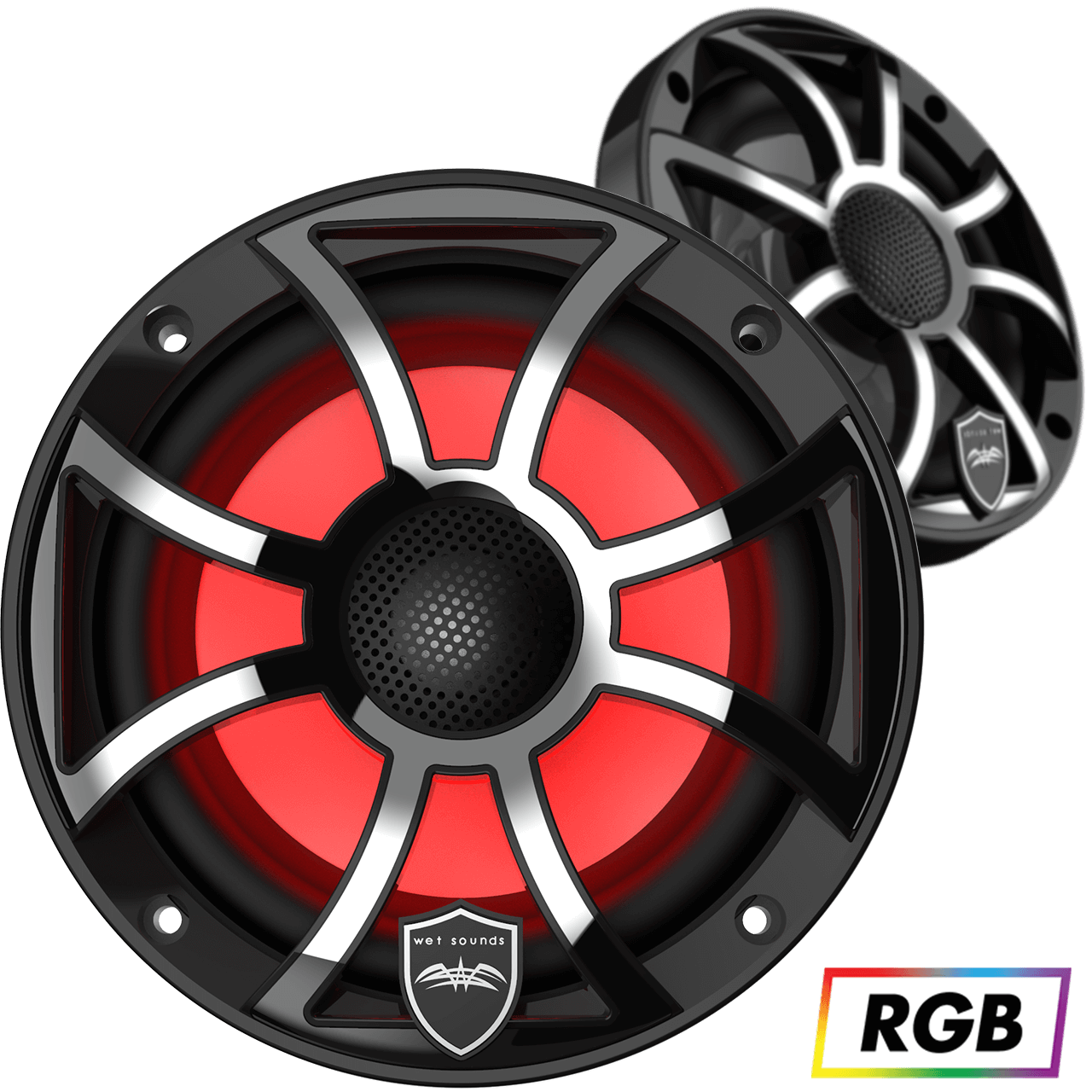 Wet Sounds Revo Series - High Output Component Style Coaxial Speakers With Grilles