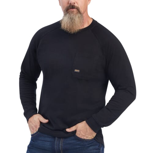 Ariat - Rebar Cotton Strong LS T-Shirt