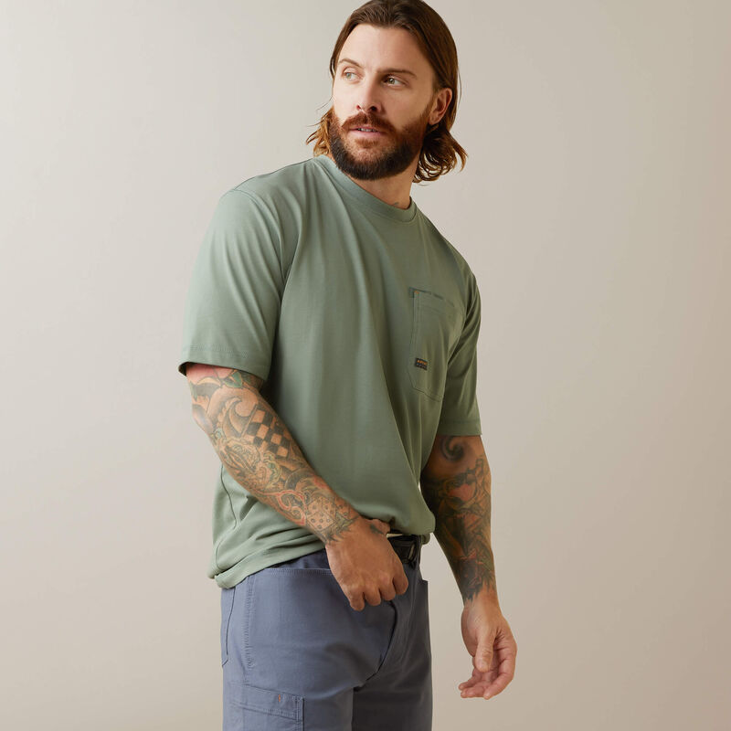 Ariat - Rebar Workman Short Sleeve T-Shirt Bachelor