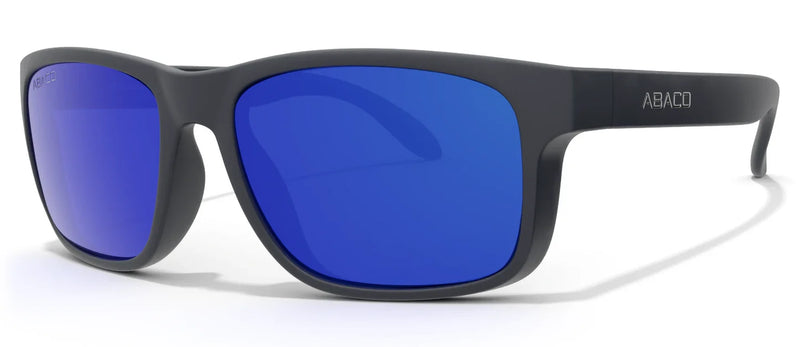 Abaco Seaport H20+ Sunglasses Matte Black/Blue