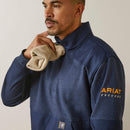 Ariat Mens Rebar Workman Duracanvas 1 4 Zip Sweatshirt