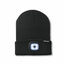 Ariat Rebar Headlight Black One Size Beanie Black / One Size