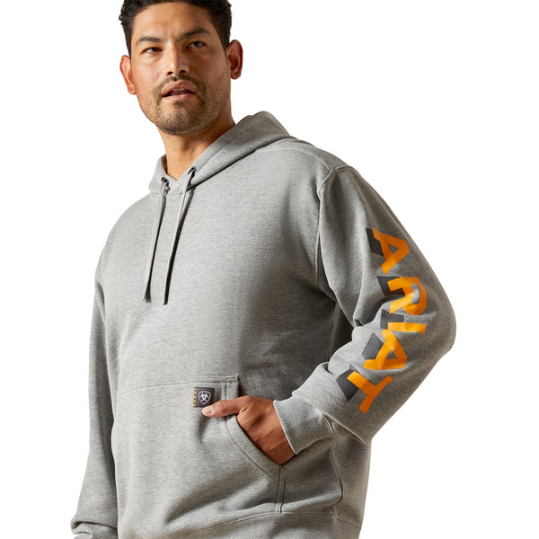 Ariat Rebar Lightweight Logo Hoodie