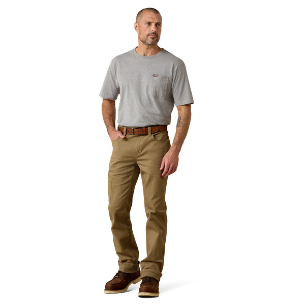 Ariat Rebar M7 Slim Durastretch Made Tough Straight Pant Field Khaki / 32X30