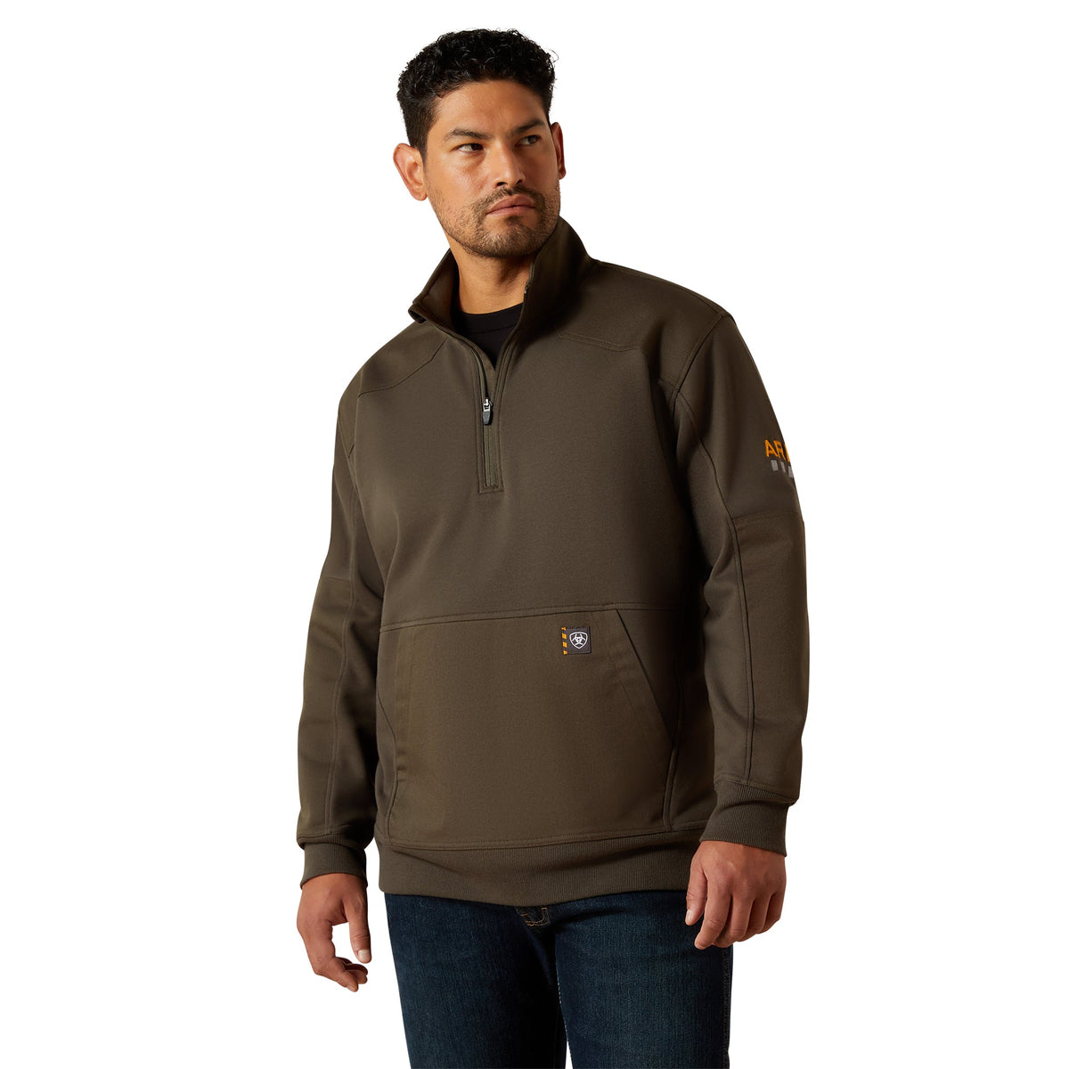 Ariat - Rebar Workman Duracanvas 1/4 Zip Sweatshirt