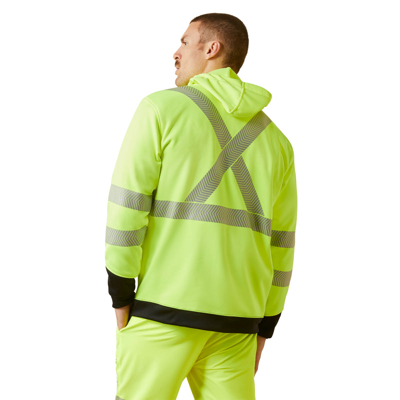 Ariat Rebar Worktek Hi-Vis Full Zip Hoodie Hi-vis yellow / X-LARGE