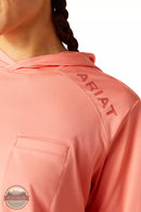 Ariat Womens Rebar Sunblocker Hooded T Shirt