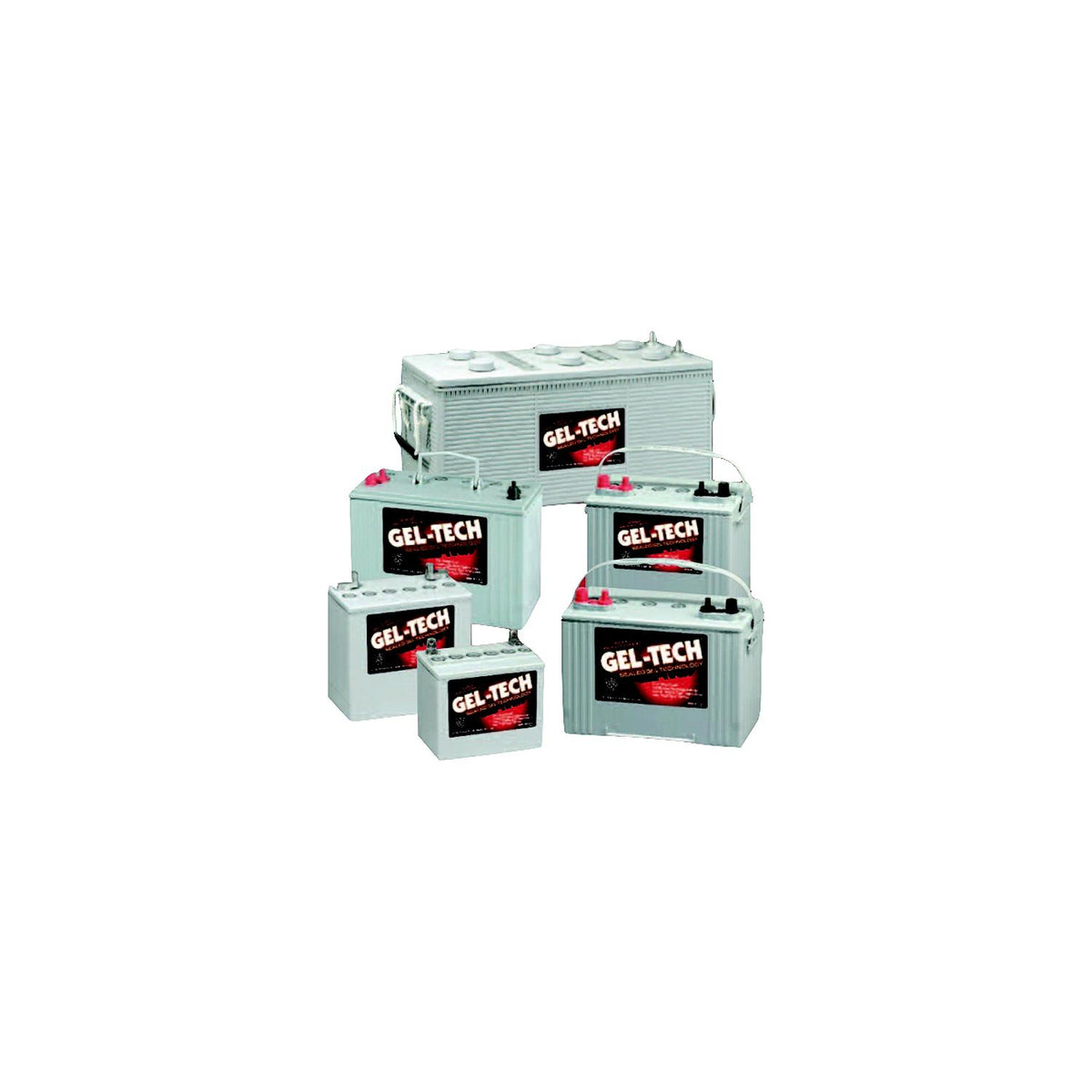 Midstate Battery Battery Gel Tech Dryfit 12 Volt 8G8D