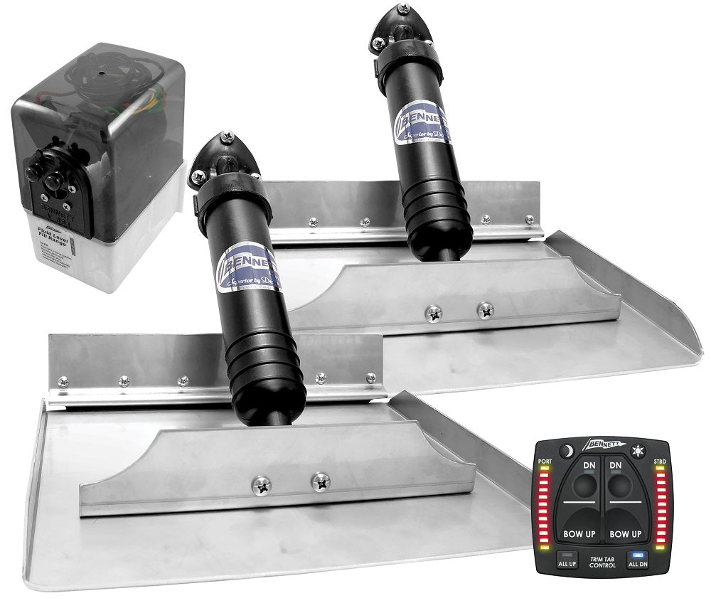 Bennett 12X12 Trim Tabs With One Box Indication