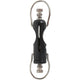 Black Marine Trip-ese Outrigger Clip 2-Release Black 2 Pack