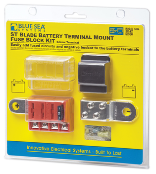 Blue Sea Atm Fuse Block Battery Mount