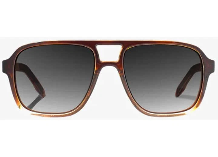 Bajio 12 South Sunglasses Whiskey Fade Gloss / Blue Mirror Polycarbonate