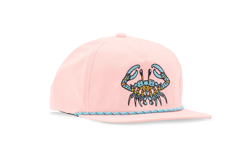Bajio Crab Performance Hat Pink / ONE SIZE