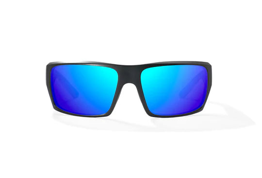 Bajio Nato Sunglasses Grey Glass Matte / Green Mirror Polycarbonate